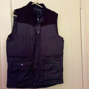 american stitch black & gray vest size: L